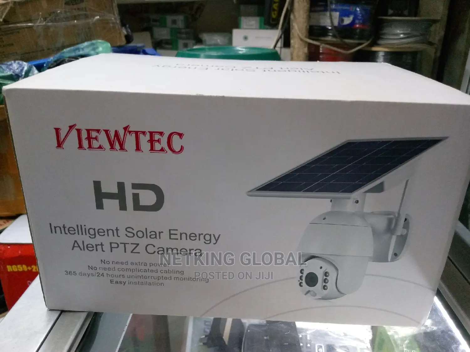 Solar Powered CCTV 4G Simcard Intelligent Rotational Camera