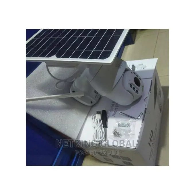 Solar Powered CCTV 4G Simcard Intelligent Rotational Camera