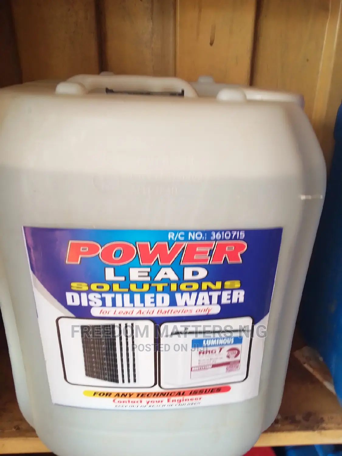 Distilled Water
