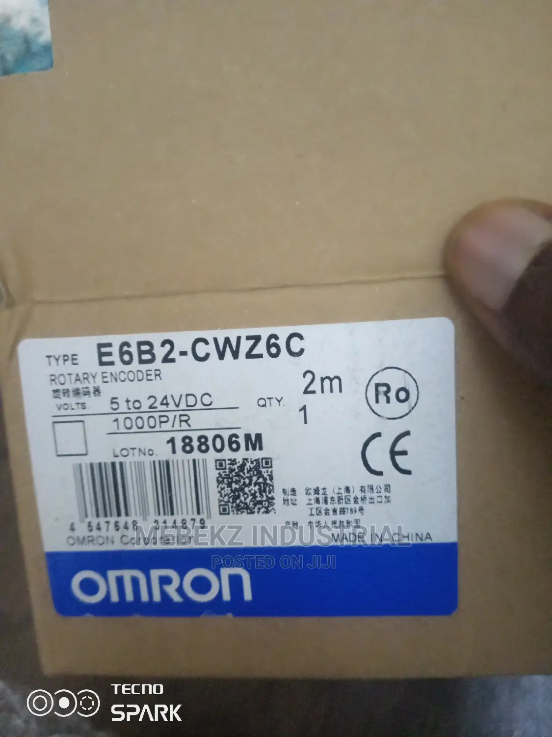 Omron Incremental Encoder 1000p/R
