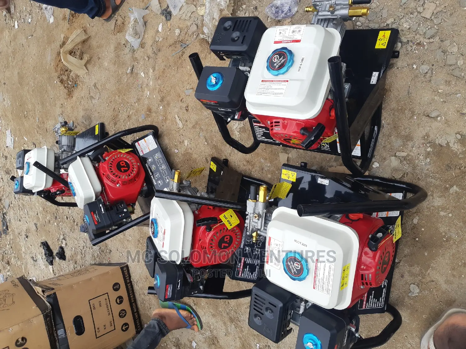 7hp Gasoline Pressure Washing Machine