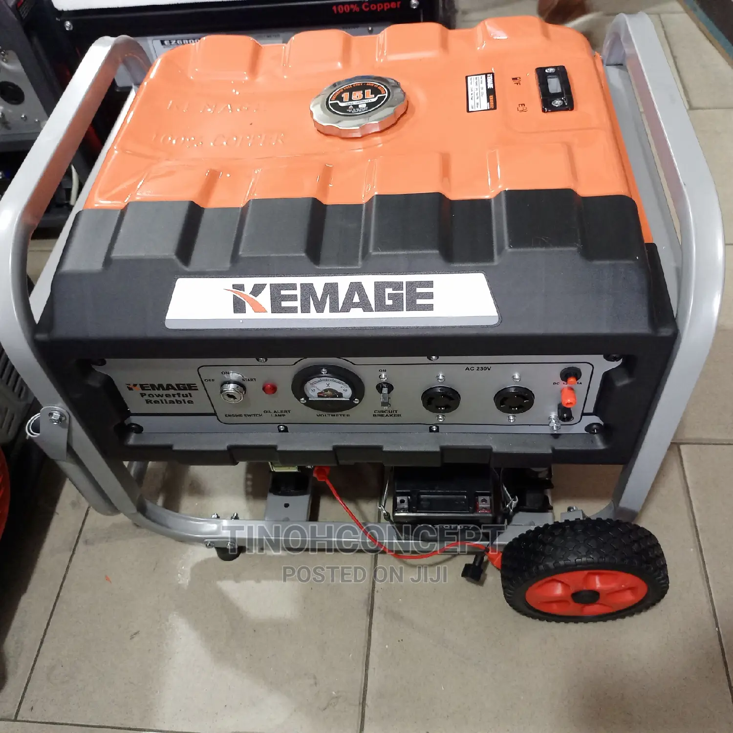 Kemage Generator 4 KVA 100% Copper