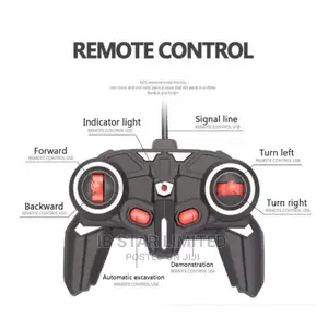 Engineering Car Alloy Remote Control Rc Excavator Toy