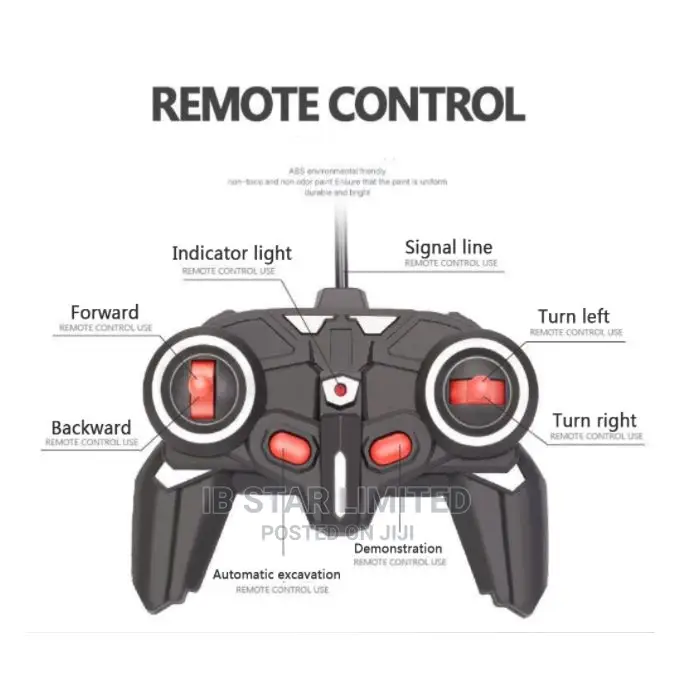 Engineering Car Alloy Remote Control Rc Excavator Toy