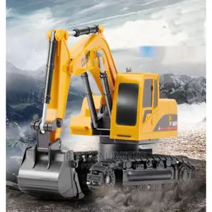Engineering Car Alloy Remote Control Rc Excavator Toy