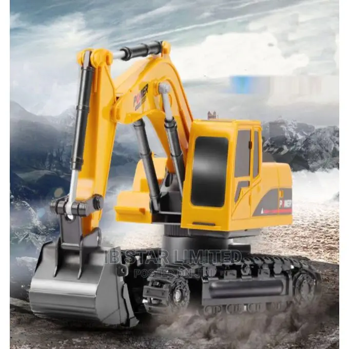 Engineering Car Alloy Remote Control Rc Excavator Toy