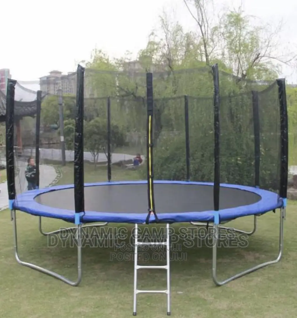 10ft Trampoline With Ladder And Net New