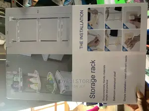 Wall Storage Rack Bathroom Shelf