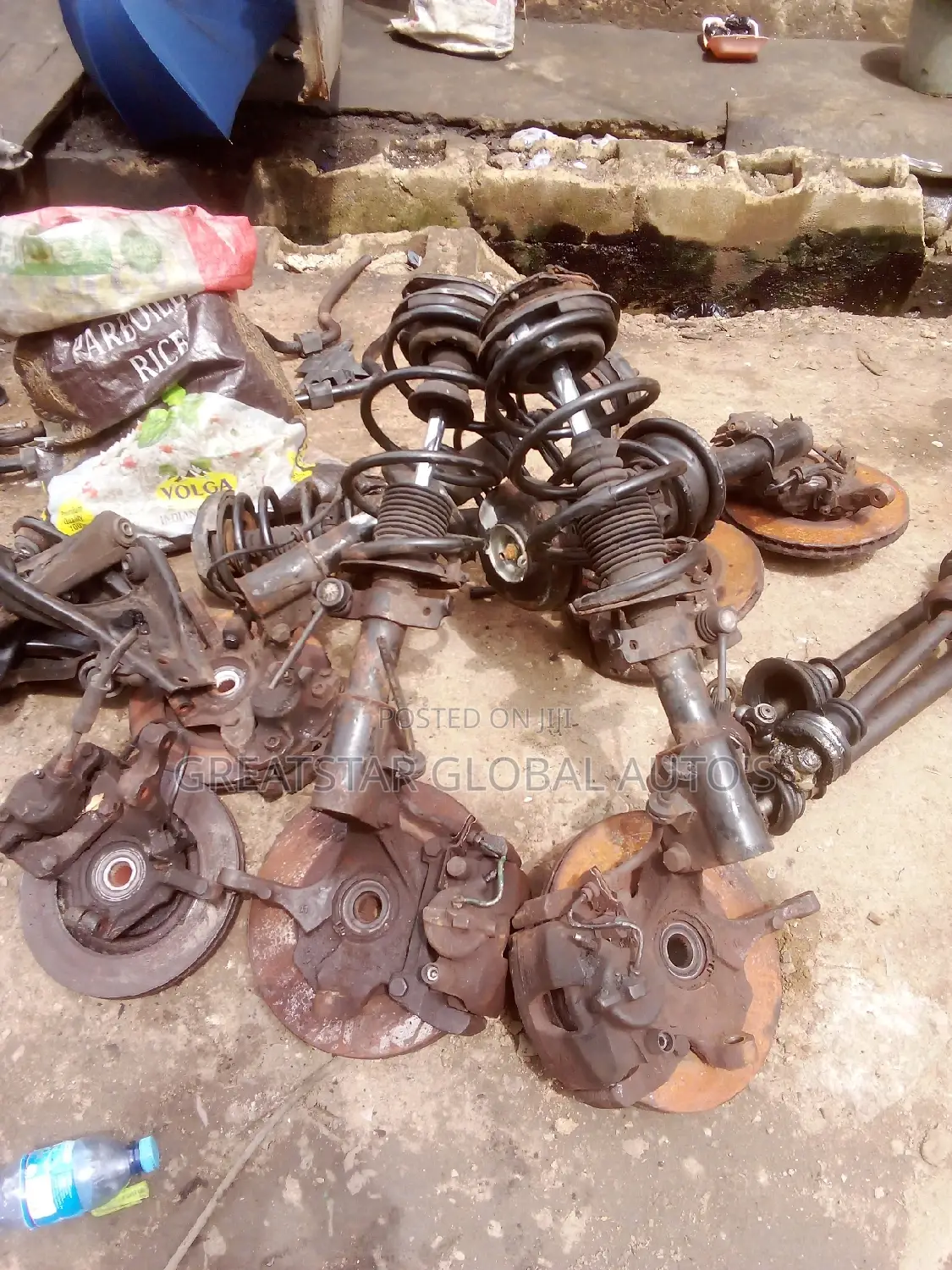 Front Shocks Absorber Laguna 2