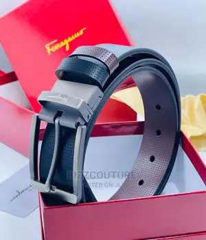 Original SALVATORE FERRAGAMO Leather Belts Available Instore