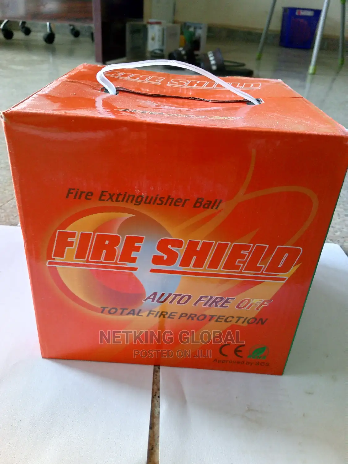 Fire Extinguisher Ball (Fire Shield)