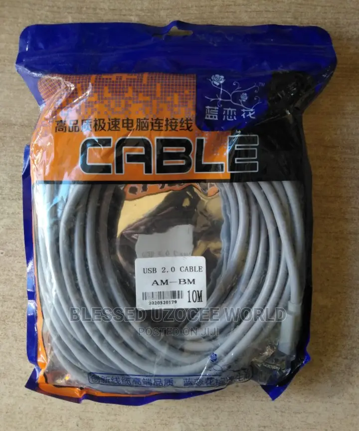 10m Usb to Printer Cable ( Printer Cable)