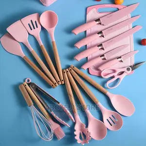 19PCS Silicone Cooking Utensils