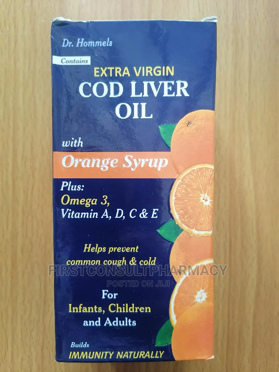 Dr Hommels Extra Virgin Organic Cod Liver Oil 200ml