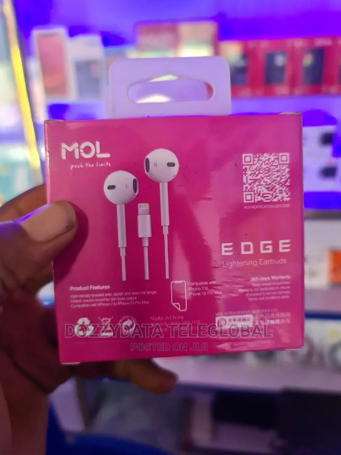 Mol Edge iPhone Wired Earbuds