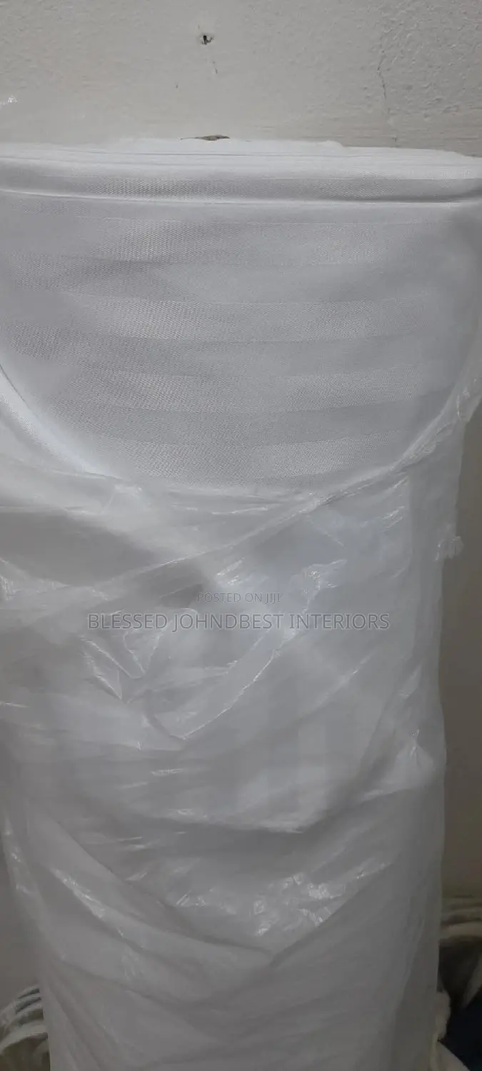 Quality Strip White Bedsheets