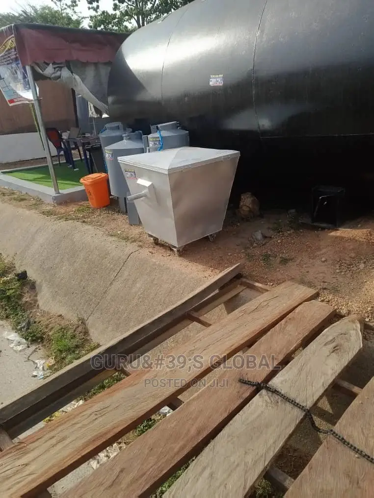 Galvanized Iron Waste Bin