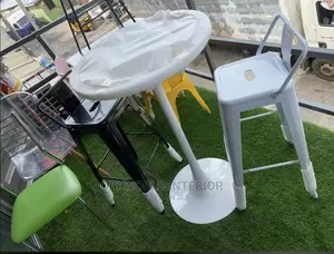 High Bar Stools and Dining Table