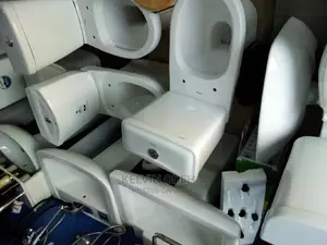 Wc Set Toliet Seat Golden Diamond
