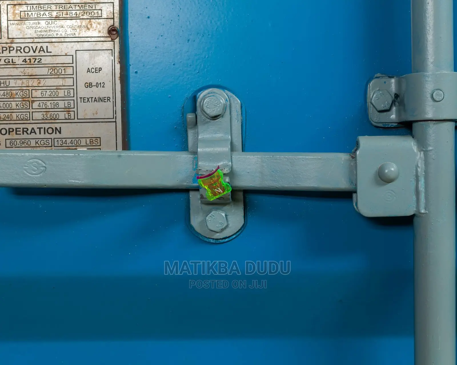 Utility Meter Seal Or Anchor Seal
