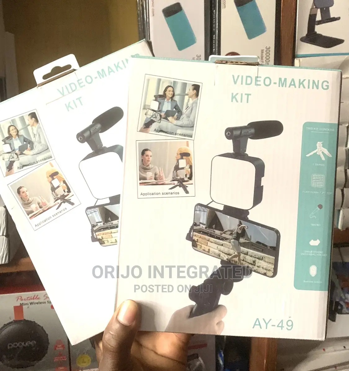 AY-49 Video Making Camera Phone Stabilizer Kit