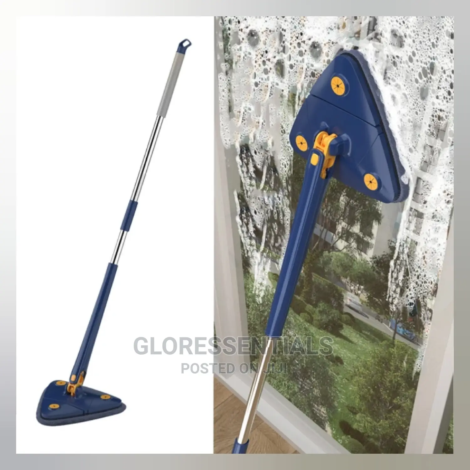 Long Twist Rotating Mop Triangular Twist Mop
