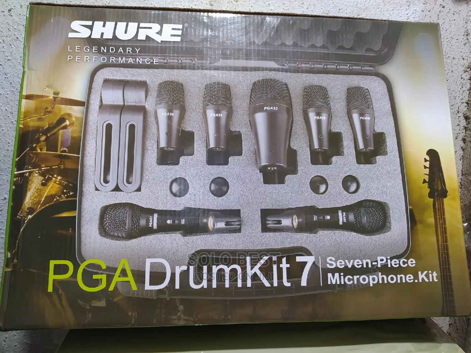5 Pic Drum Set Kit