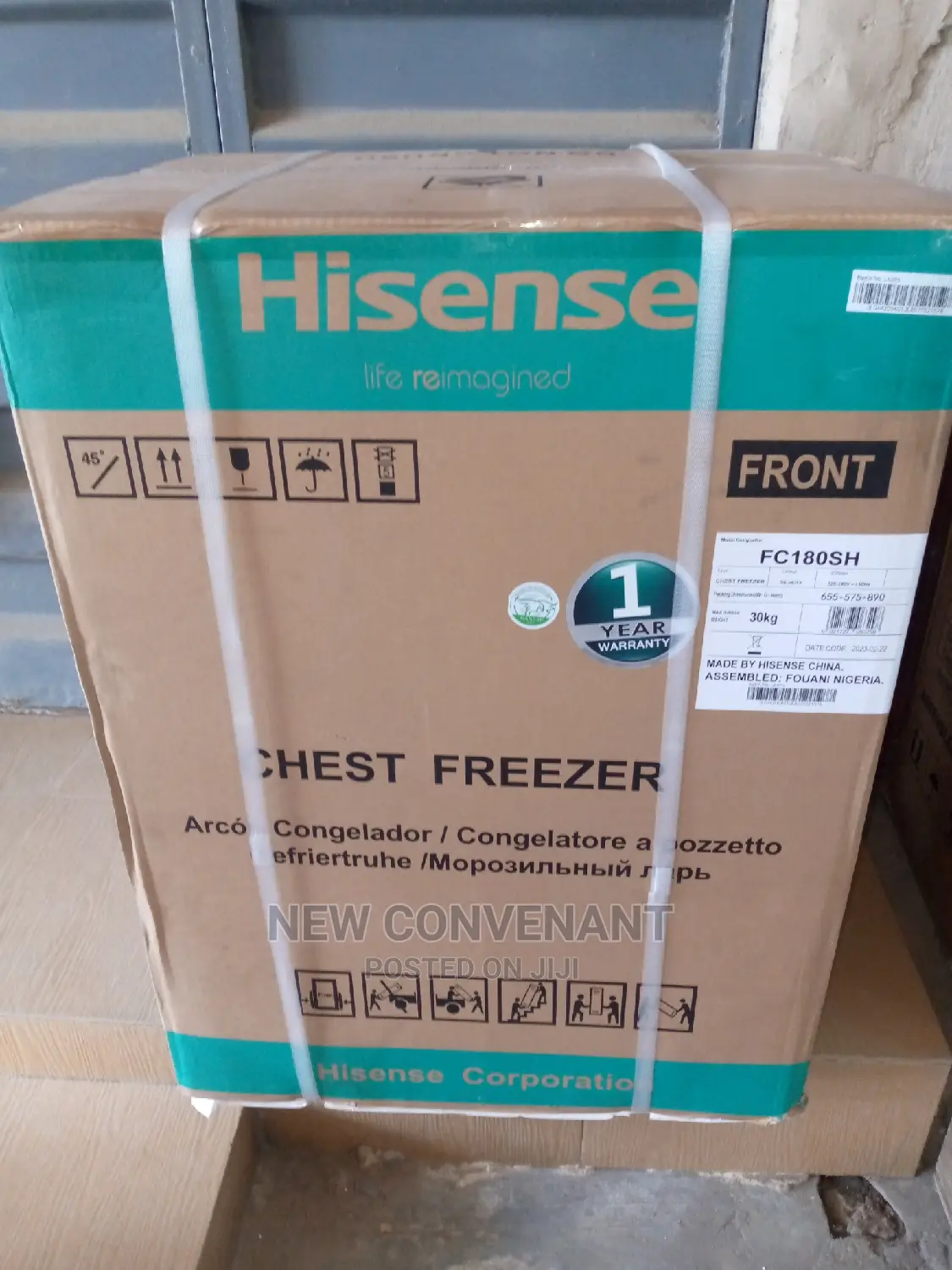 Original Hisense Chest Freezer