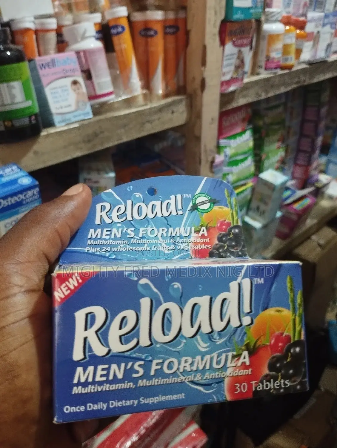 Reaload Men's Formula 30tablets