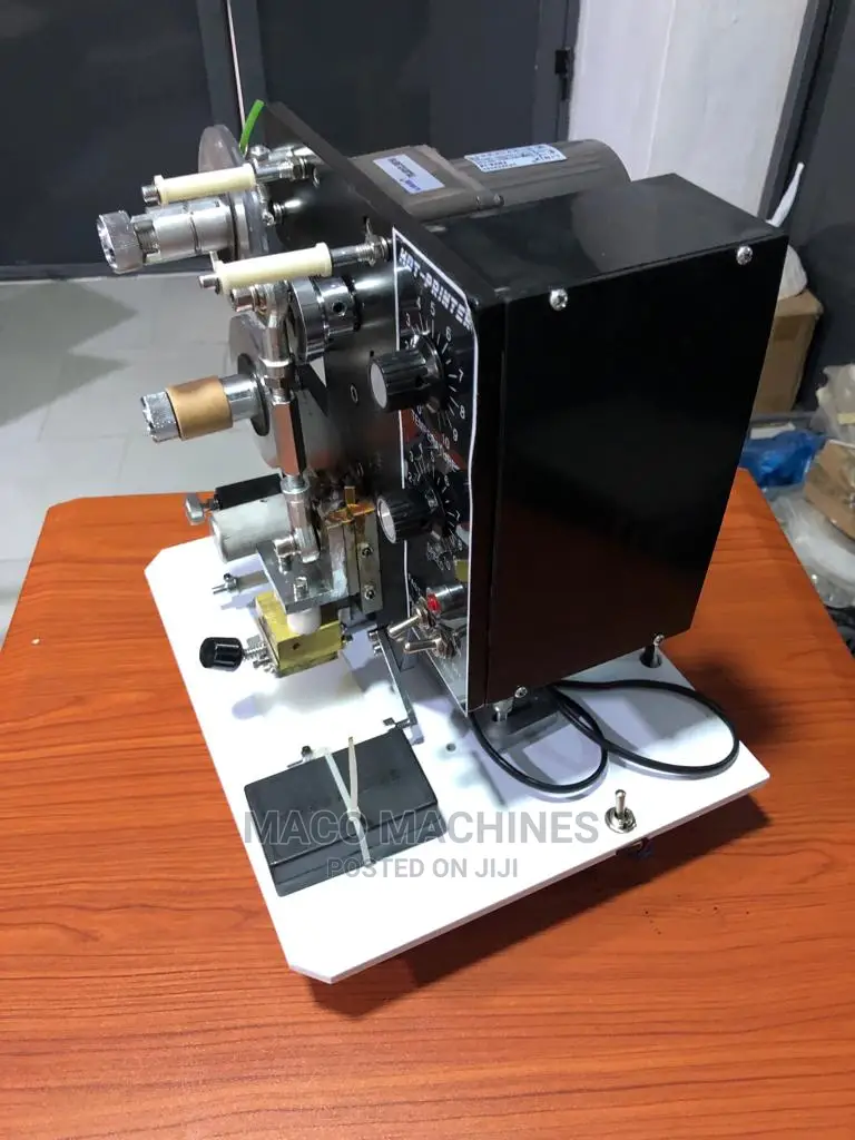 Hp241 Semi Automatic Ribbon Date Coding Machine.