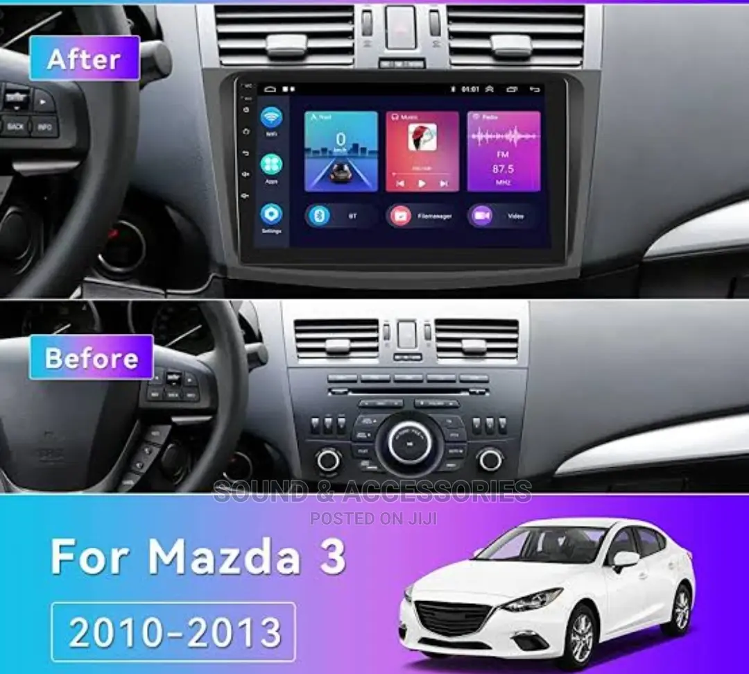 Mazda 3 2010-2015 Android GPS Navigation Multimedia System