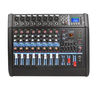 8 Channel Powered Mixer