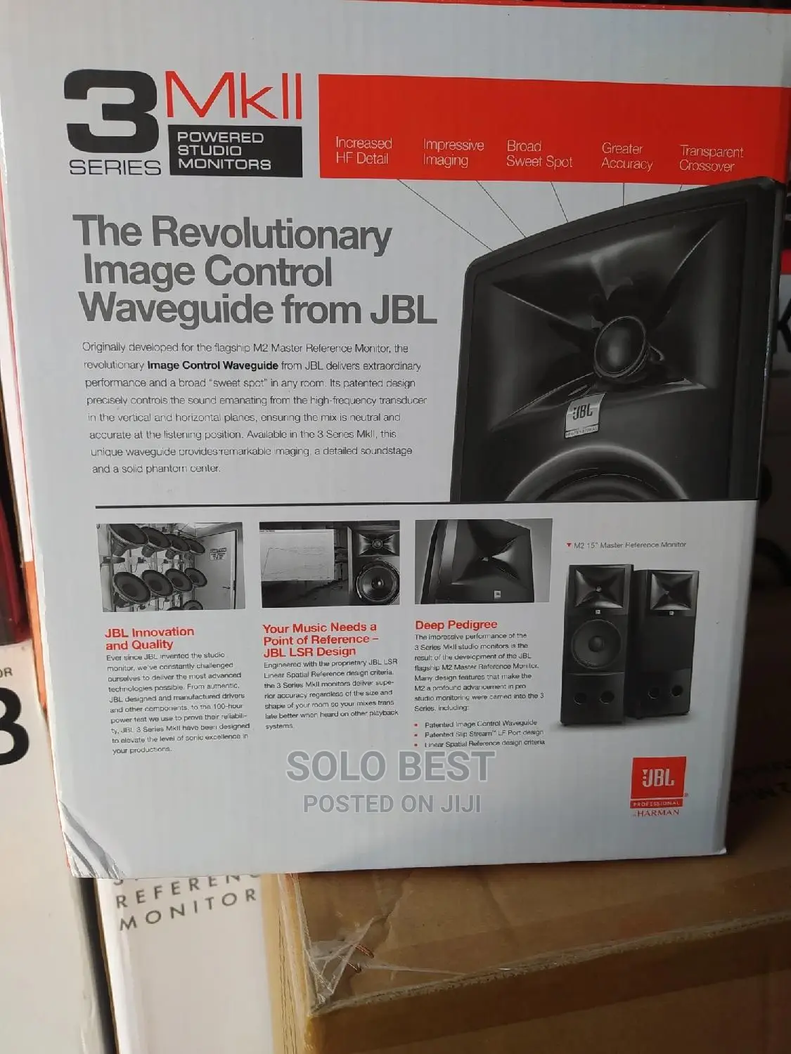 JBL 305p Studio Monitors Speaker