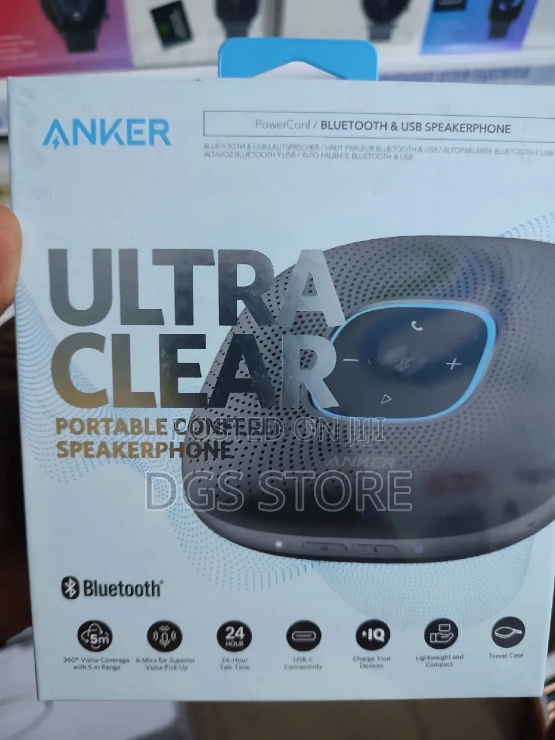 Anker Powerconf Bluetooth Conference Speakerphone
