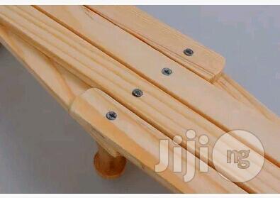 Collapsible Wooden Bag Hanger