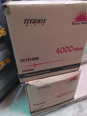 Original Titanic Necked Speaker Tc18100b(4000wtts)