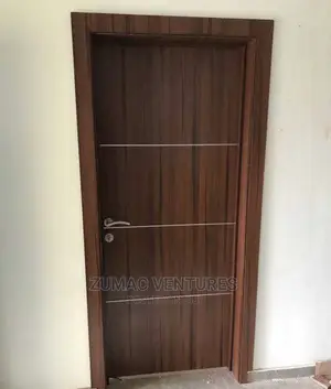 Brown HDF Wooden Door