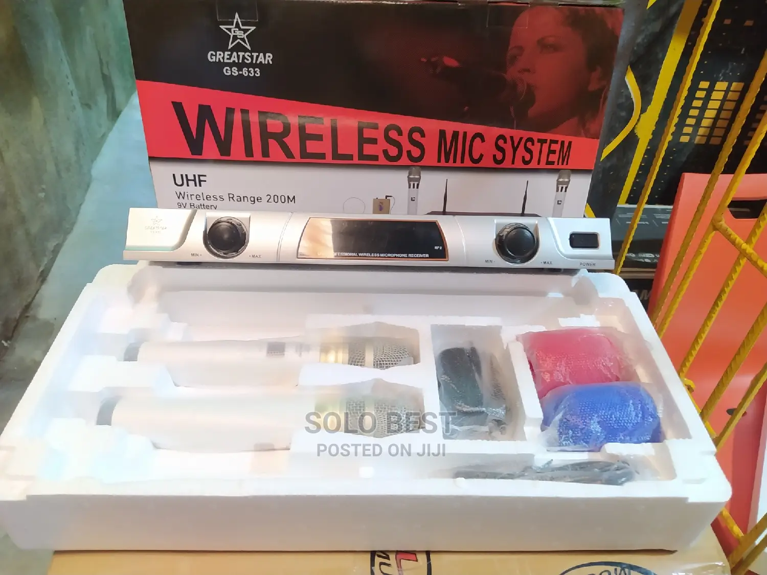 Wireless Microphone Model GS 633