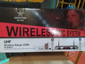 Wireless Microphone Model GS 633