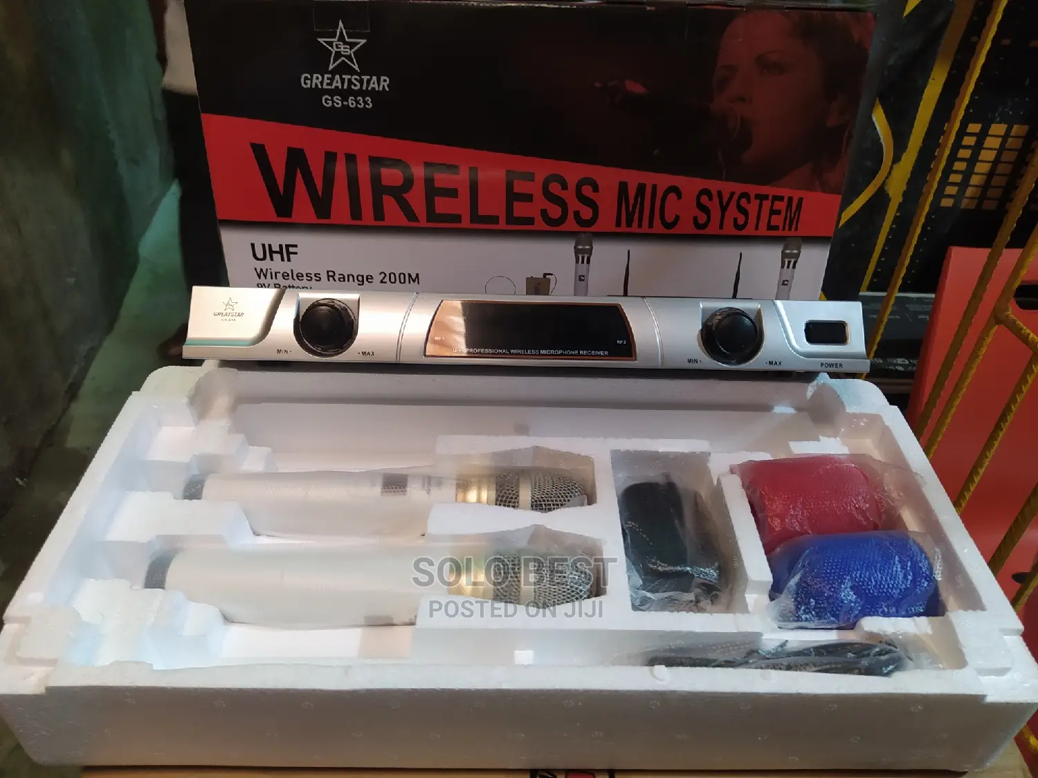 Wireless Microphone Model GS 633