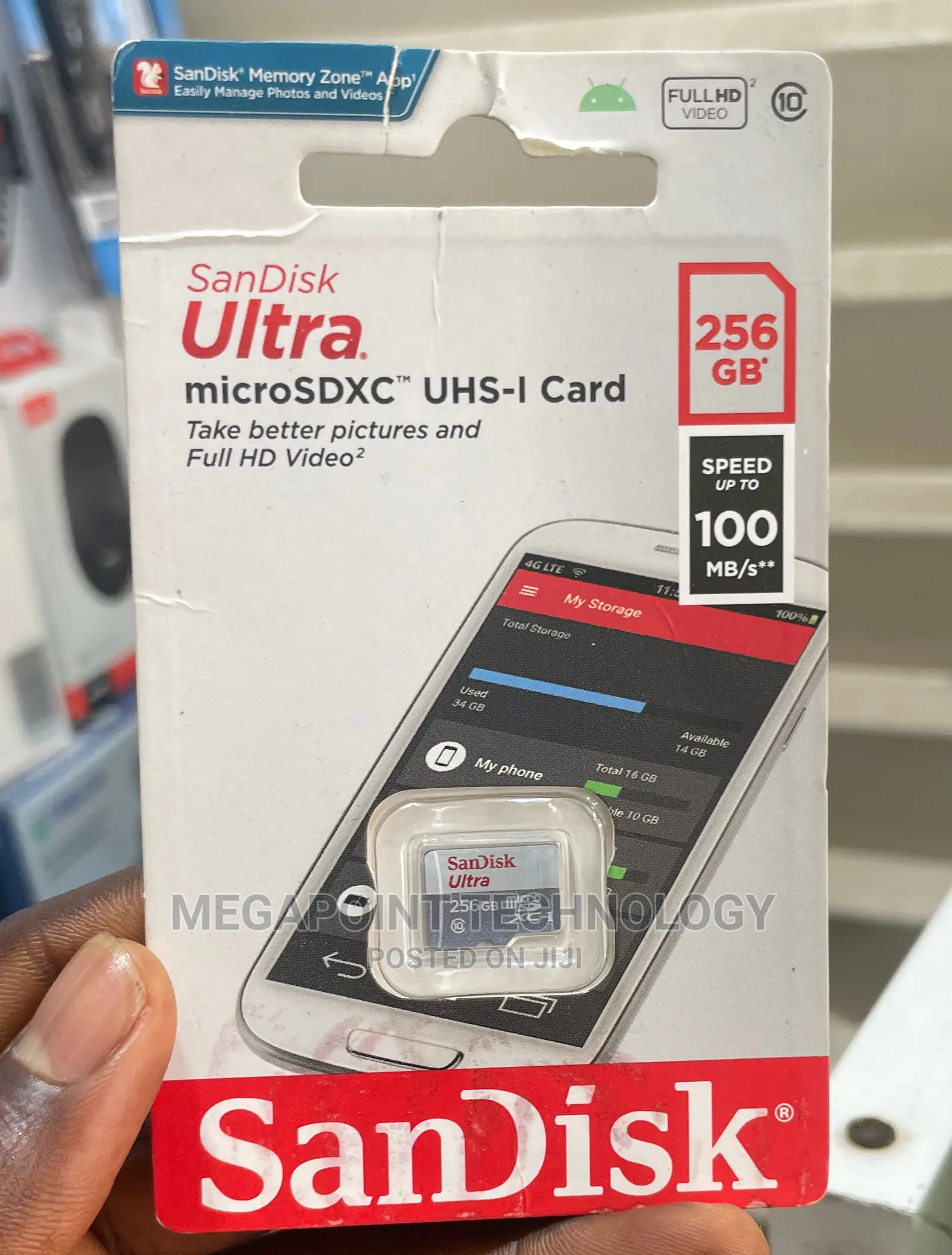 Sandisk 256gb Ultra Micro Sd Card