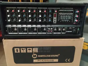 4 Channel Box Mixer Amplifier