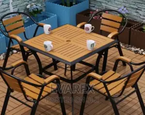 Quality Outdoor Chair Set With Table. Sun/Water Resistant.