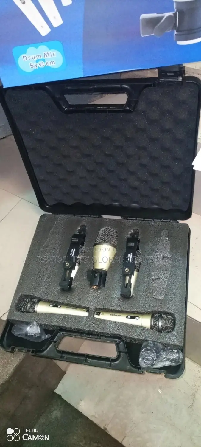 5pcs Samson Drum Microphone