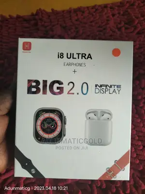 I8 Ultra Series 8 Smartwatch With (Airpod)