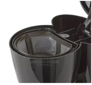 Cookworks Black Filter Coffee Maker 10 Cups Capacity 1.25L