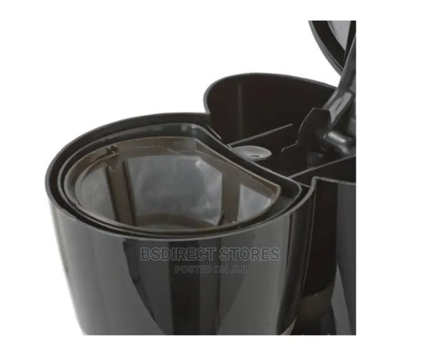 Cookworks Black Filter Coffee Maker 10 Cups Capacity 1.25L