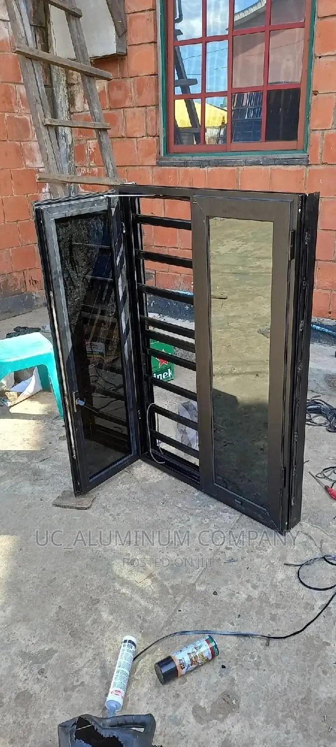 EBM Casement Window With Burglary and Net in Alimosho Windows, Uche
