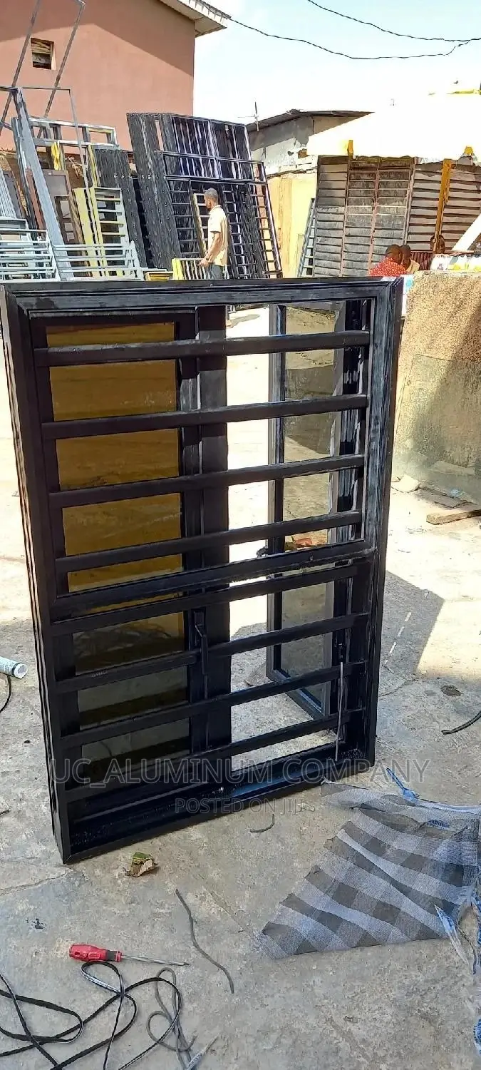 EBM Casement Window With Burglary and Net in Alimosho Windows, Uche