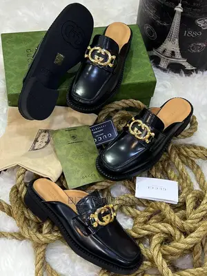 Original GUCCI Half Shoes Available in Store